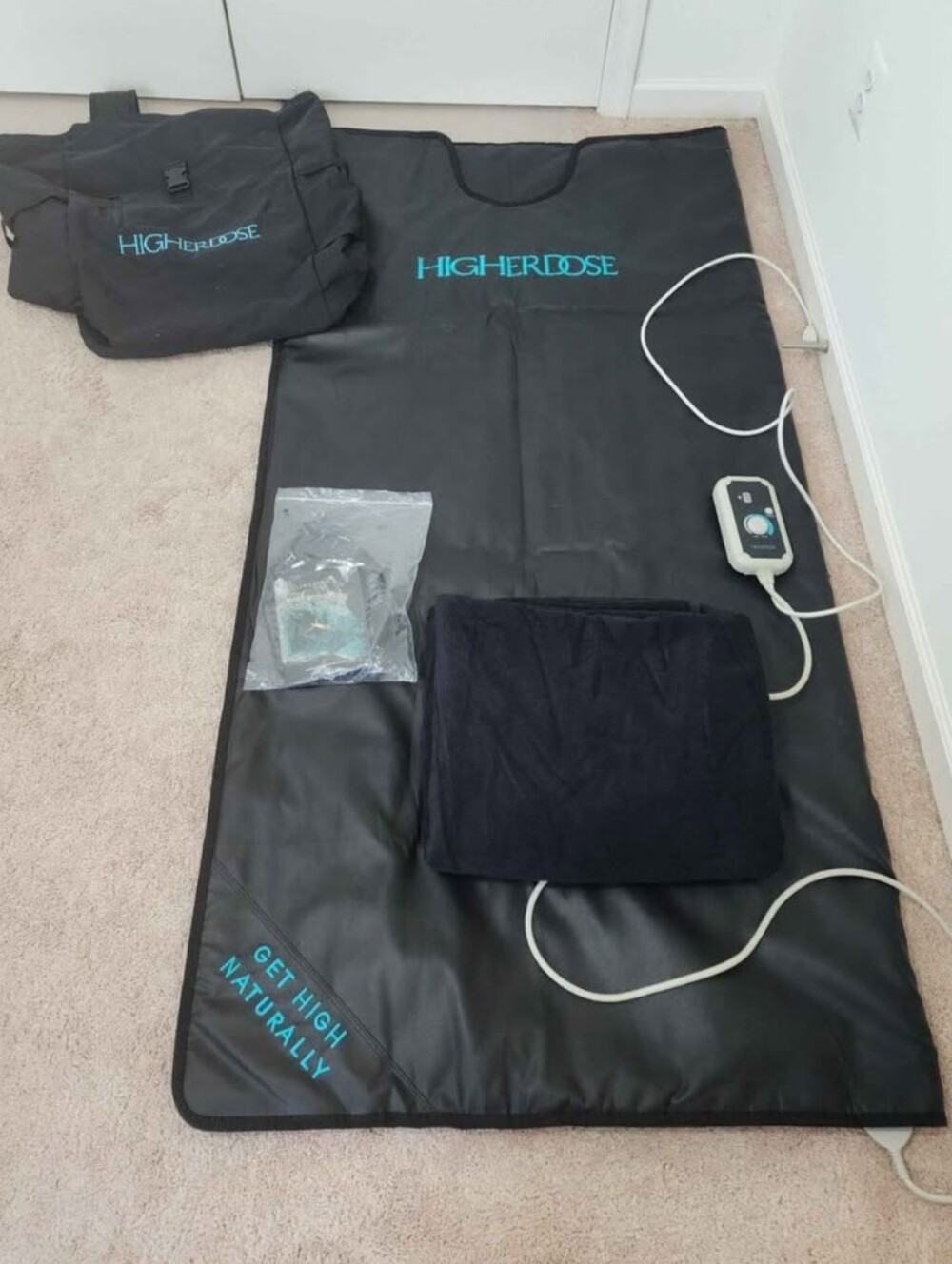 Higher DOSE Infrared Sauna Blanket, Sauna Blanket Insert & Sauna Blanket Bag